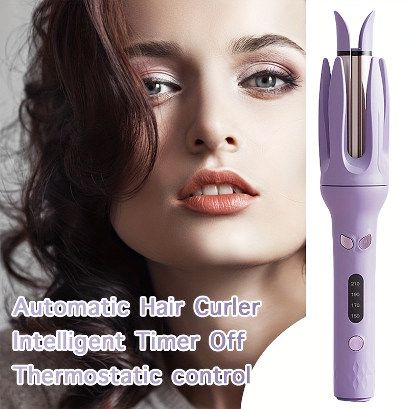automatic hair curler 28mm 4 temperature settings - Temu  display picture 1