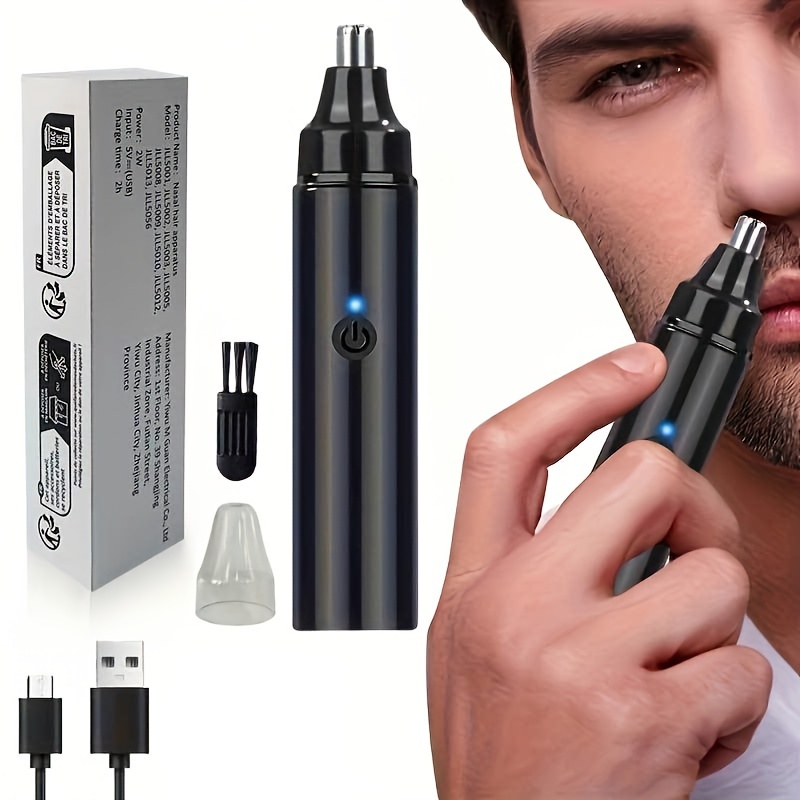 Rechargeable Ear And Nose Trimmer USB Electric Nose Hair Trimmer Suitable For Women Painless Eyebrow And Facial Hair Removal Device