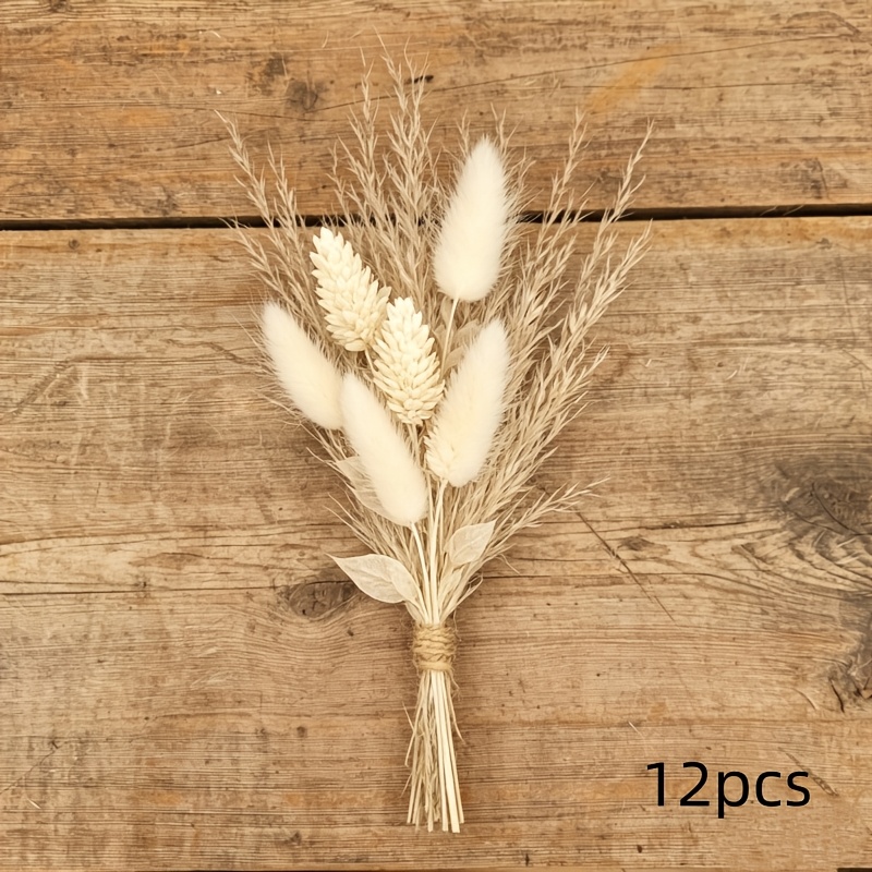 Image of 12pcs Mini Outdoor Artificial Flowers For Home Decoration, Fake Flowers For Flower Arrangement, Wedding Bouquet Center Decoration, For Home Decoration, Teenage Gift Parties