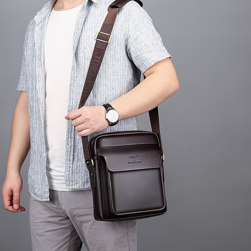 

's Business Crossbody Bag Pu Synthetic, Suitable For Daily , Commuting, And As A Holiday Gift.