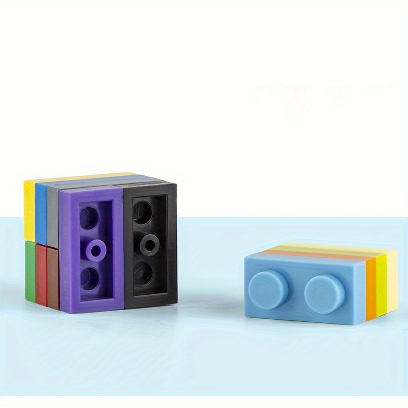 295pcs Plate 1x2 Building Blocks 3023 Small Particle Assembly DIY