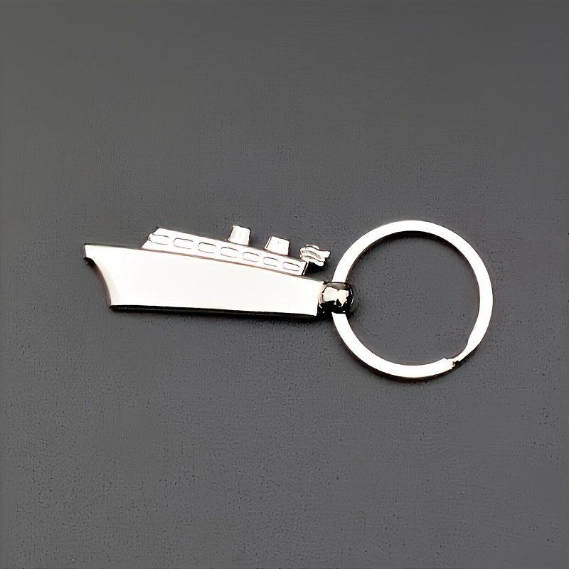 TEMU A Customizable Name Keychain - Alloy, Commemorative Pendant, Laser Engraved, Men's , A Unique Gift