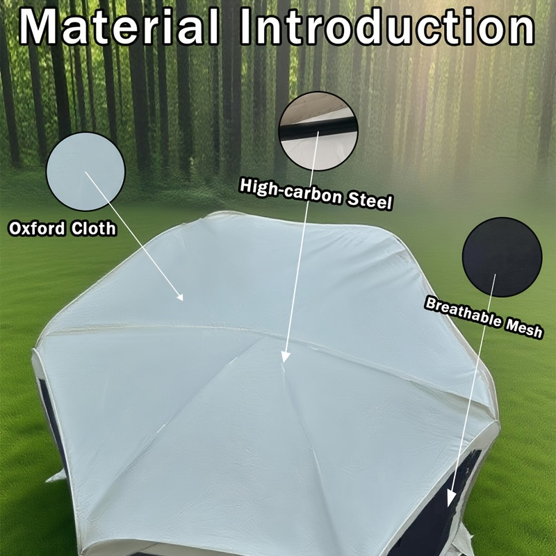 6-8 Person Pop-Up Canopy Tent