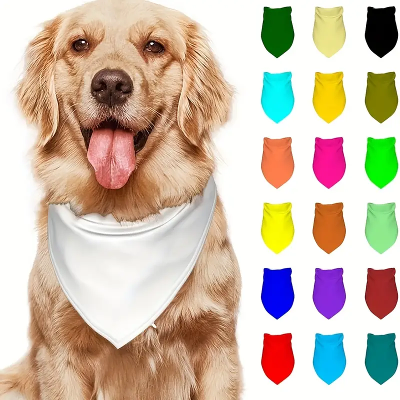 Bandana Personalizzata Per Cani - Con Logo O Nome, Cotone/Poliestere, Lavabile - Foto 9