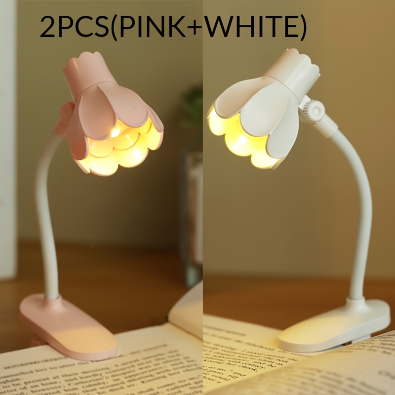 Lampada Da Lettura Ricaricabile USB - LED Per Studio E Lavoro - Foto 2