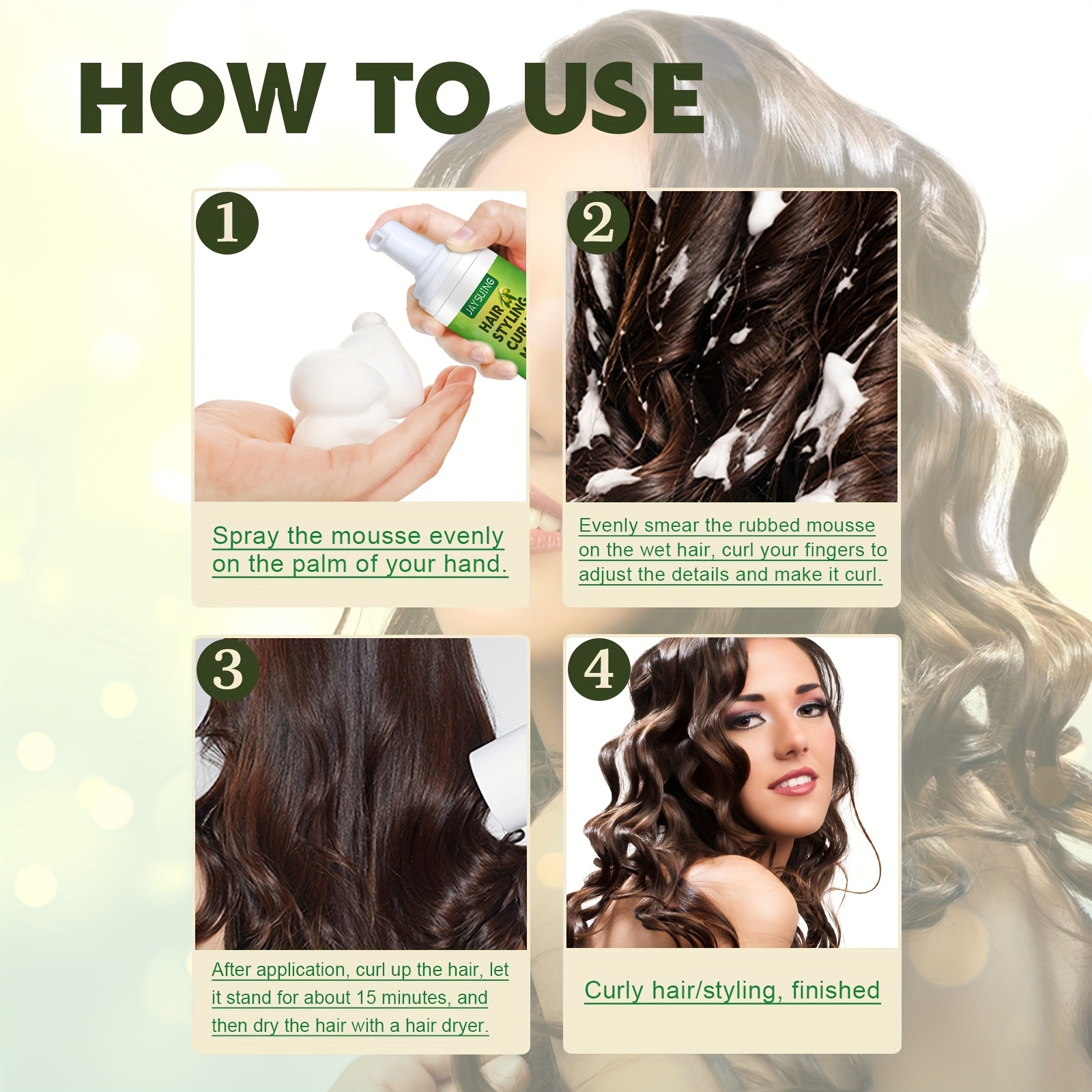 Hair Mousse, 5 Ways To Use Hair Mousse For Styling