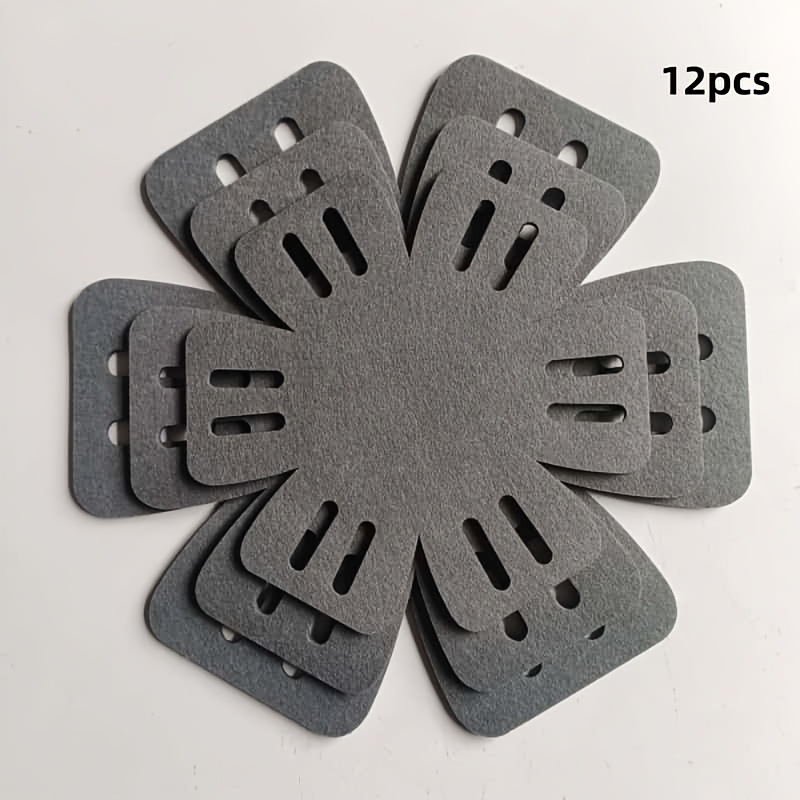 TEMU 12 pezzi di cuscinetti termoisolanti in per cucina, protezioni per pentole in combinazione di misure multiple, adatti per separare padelle e