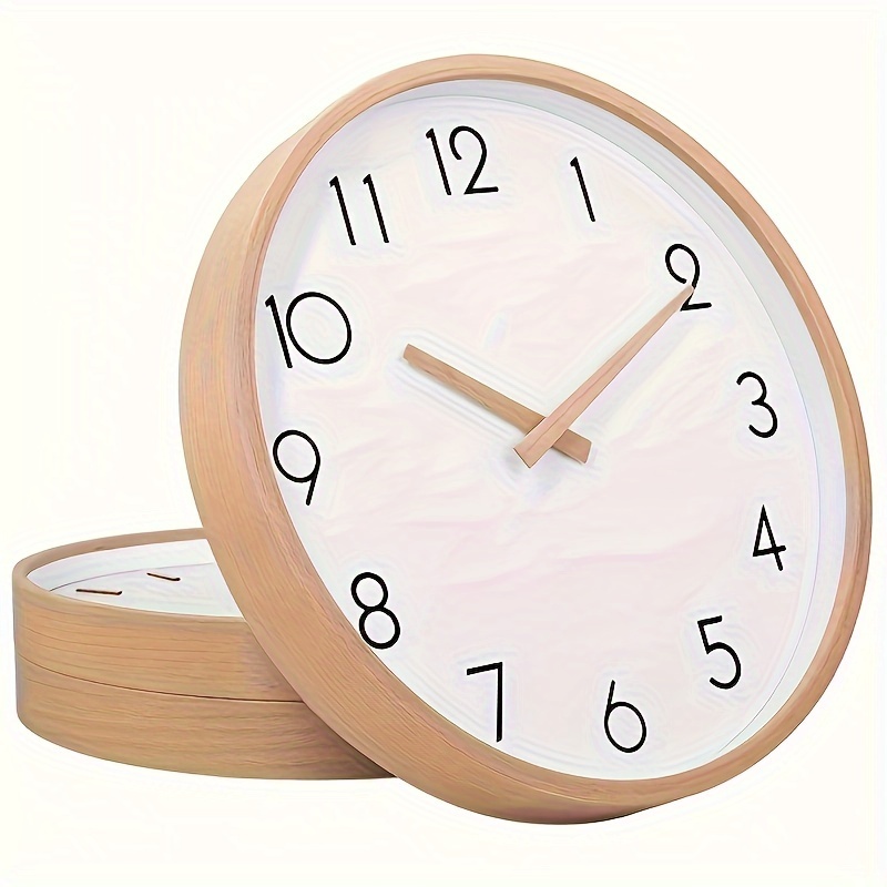 1pc American Style Clock Nordic Wall Clock Silent Creative Fashion