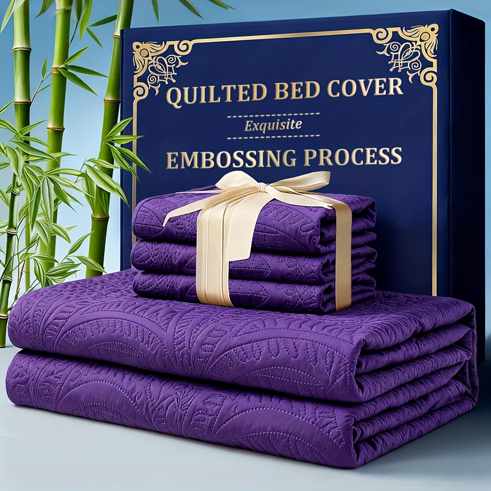 2 3pcs quilt bedspread bed cover   1 quilt 1   pillowcases lightweight microfiber bedspread   coin pattern quilt soft and   quilt hypoallergenic and machine washable suitable for school   bedroom hot