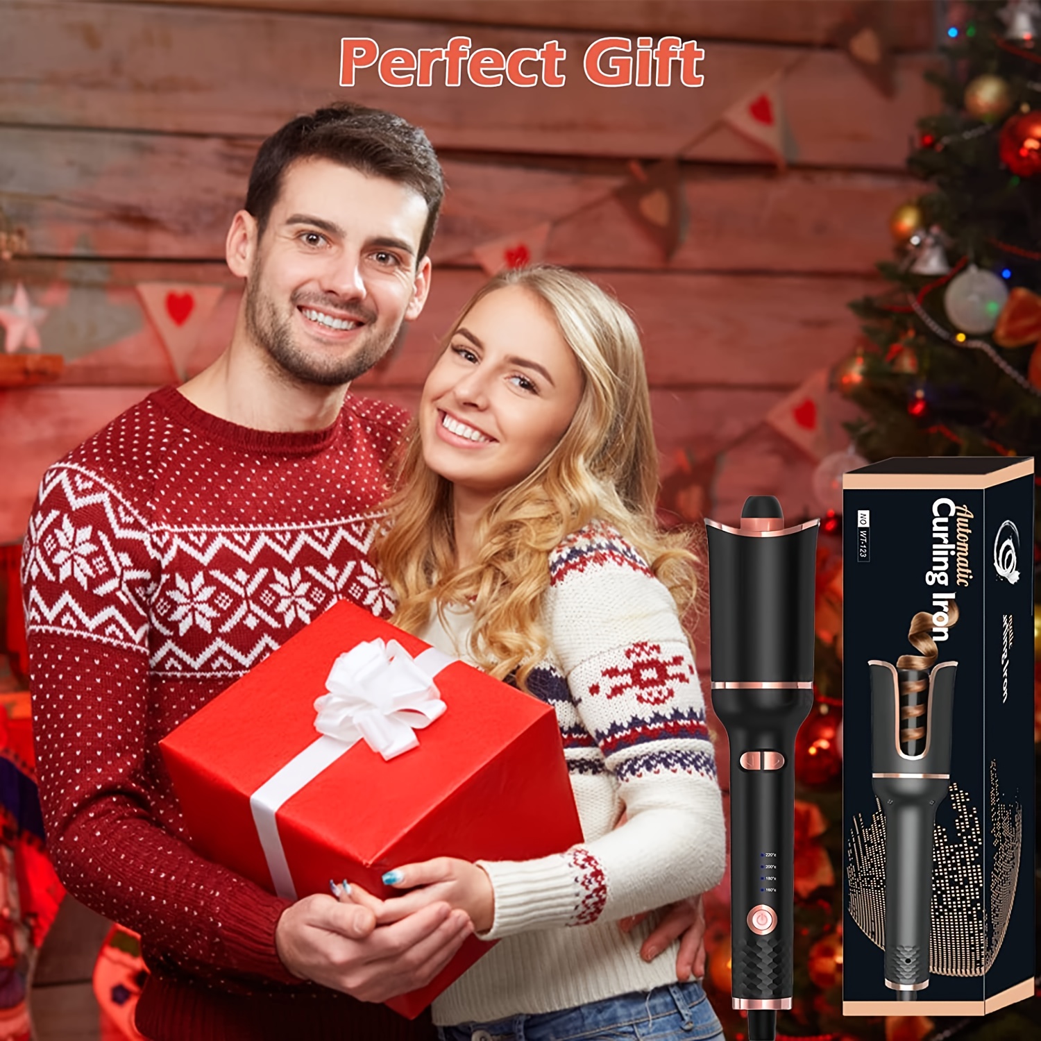 UKLISS Automatische Krultang met 2,54 cm Kruisstok