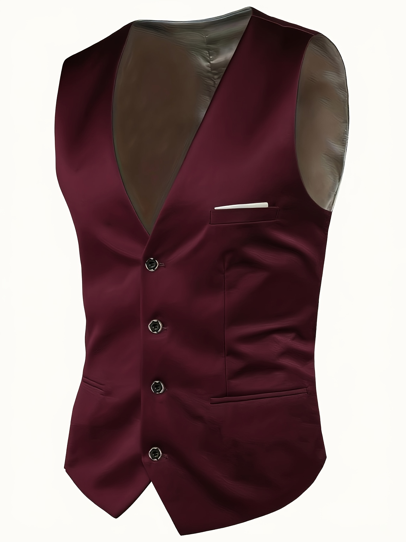 Men'S 3pcs Suit, Including a Blazer, Vest, And Trousers, Stylish And High-Quality.