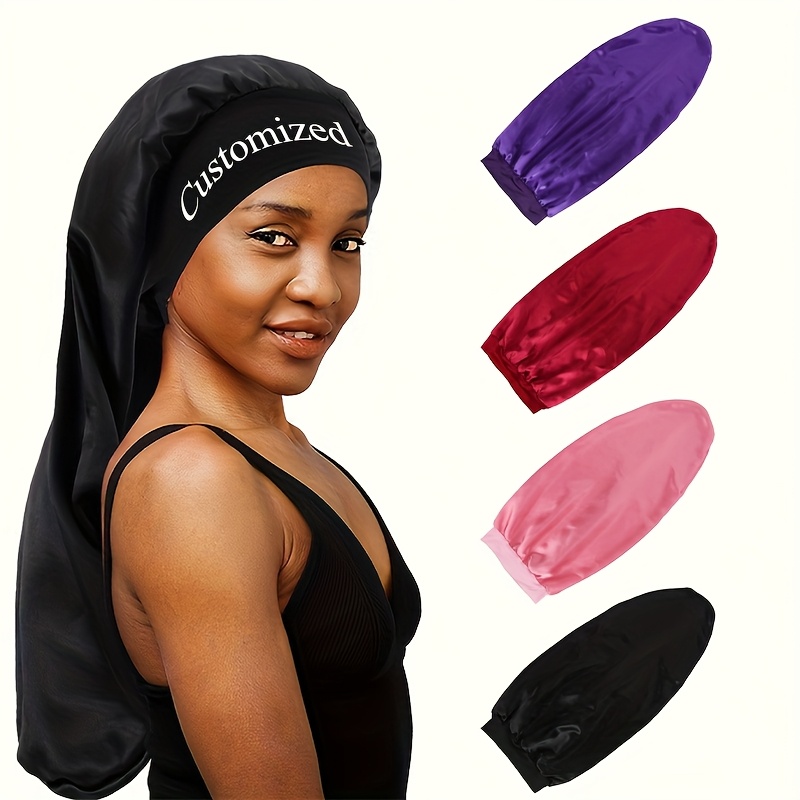 

Custom Bonnet For Braids - Soft, Sleep Cap With Personalized Design, Lightweight & Options - Ideal For Women' Use & Gifts, Hair Cover