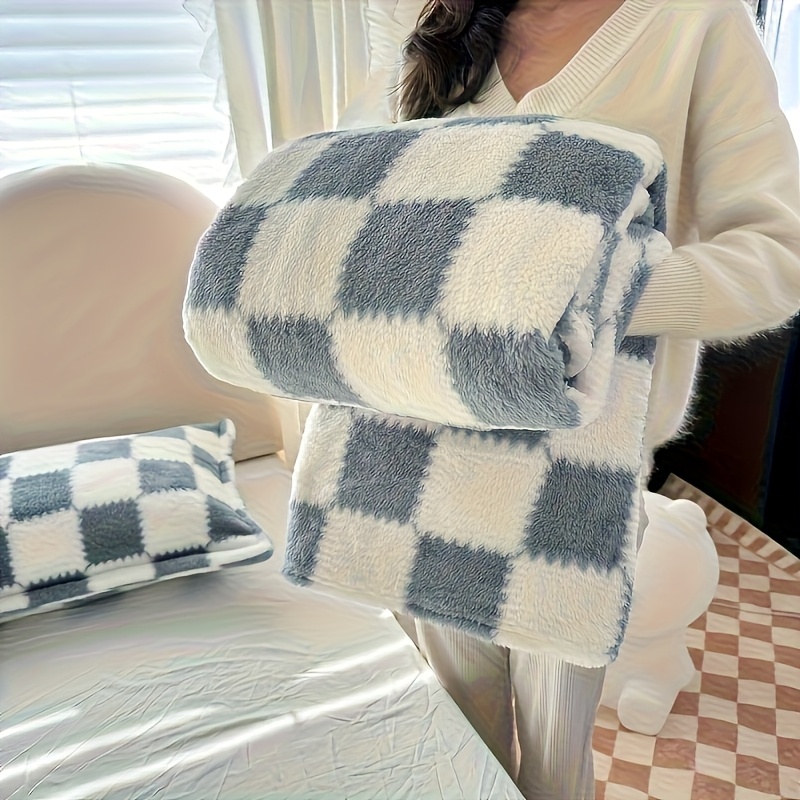 TEMU A Blanket For Summer, A Blanket Suitable For Relaxation, Cool And Comfortable, Applicable To Bed Blankets, Sofa Blankets, Office Blankets,