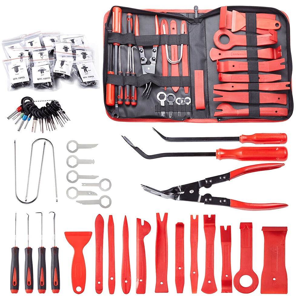 Image of 228-page. Car Interior Dismantling Tool Kit, Wrench Dismantling Tool Kit, Car Dismantling Tool Kit, Door Cladding Repair Kit, Radio, Stereo System, Dashboard Connector