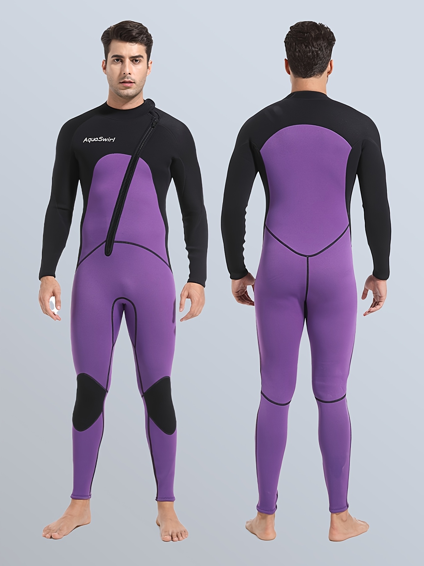 Muta In Neoprene 3mm Uomo - Per Snorkeling, Surf E Sport Acquatici - Foto 2