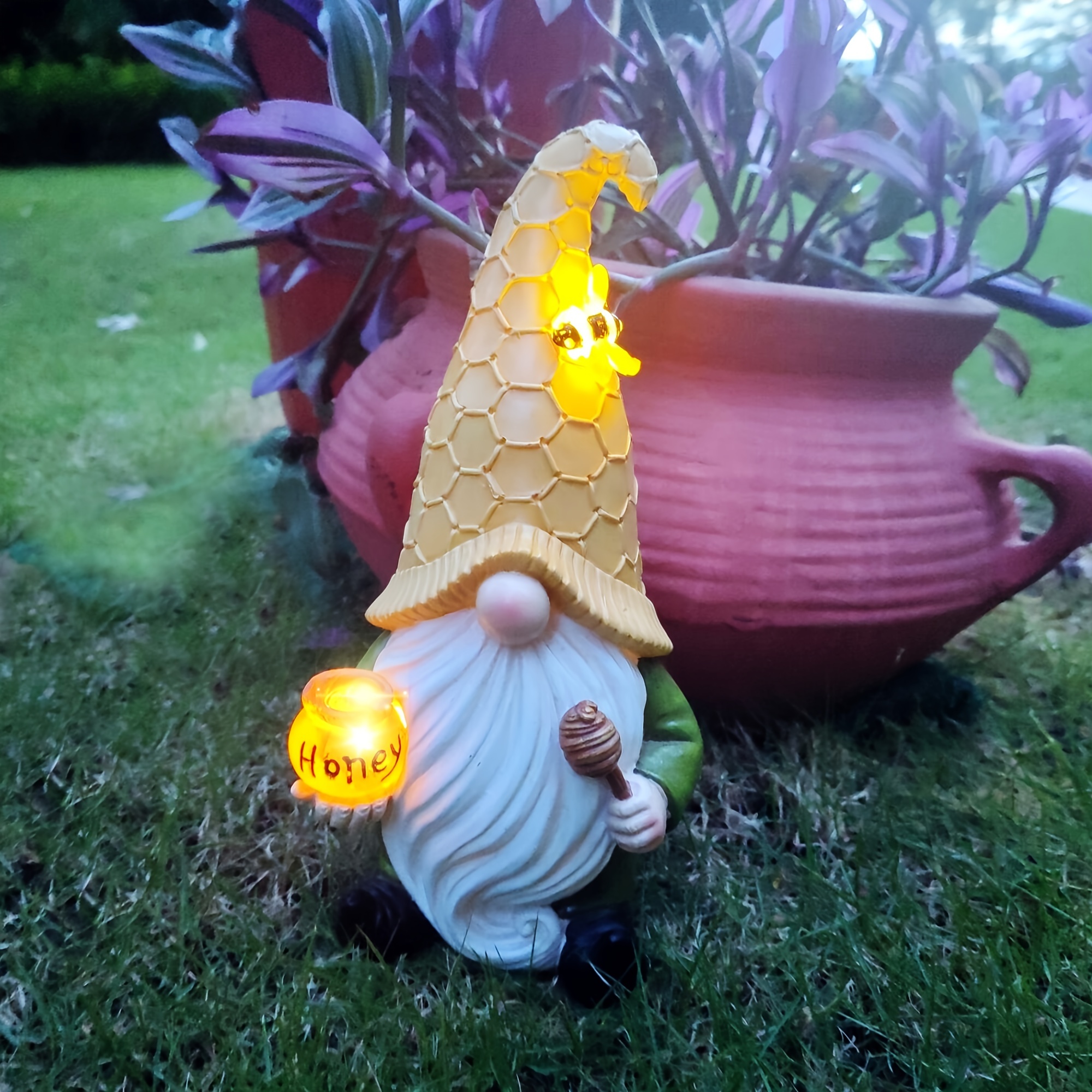 

Decorations Decor Statue Figurine Led Lights For , Gardening Halloween Christmas