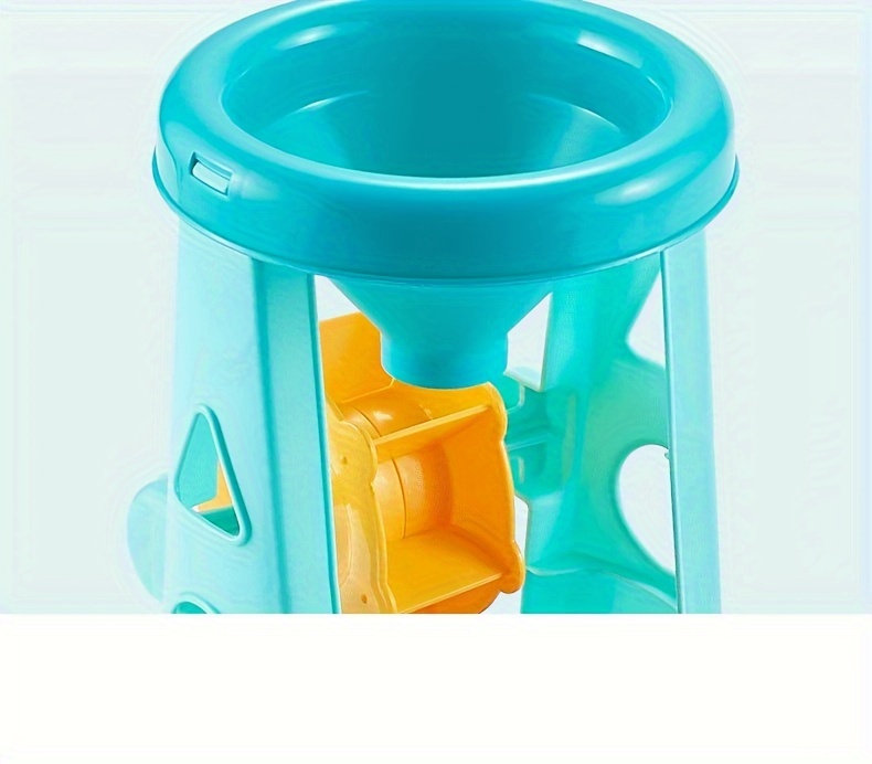 childrens beach toy set baby playing water playing sand sand timer large shovel beach bucket childrens tools details 10