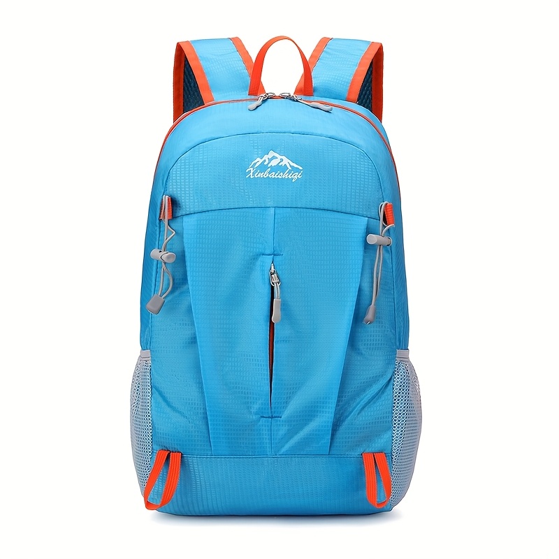 Image of 2025 New Gift Folding Bag Hiking Travel Bag Nylon Backpack Unisex Backpack Student School Bag Mountaineering Bag Camping Small Bag Lightweight Backpack