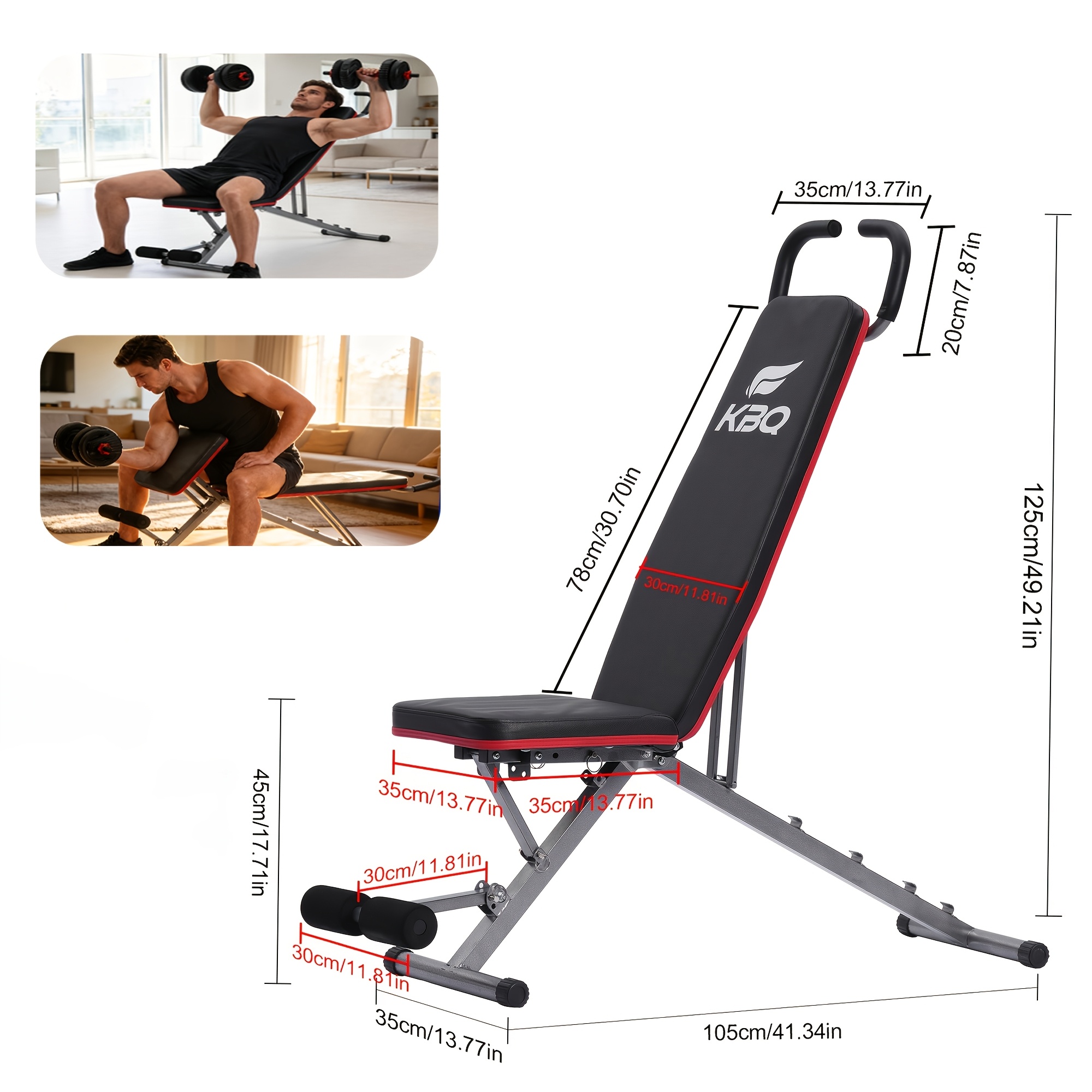 work out bench sold on Temu Australia