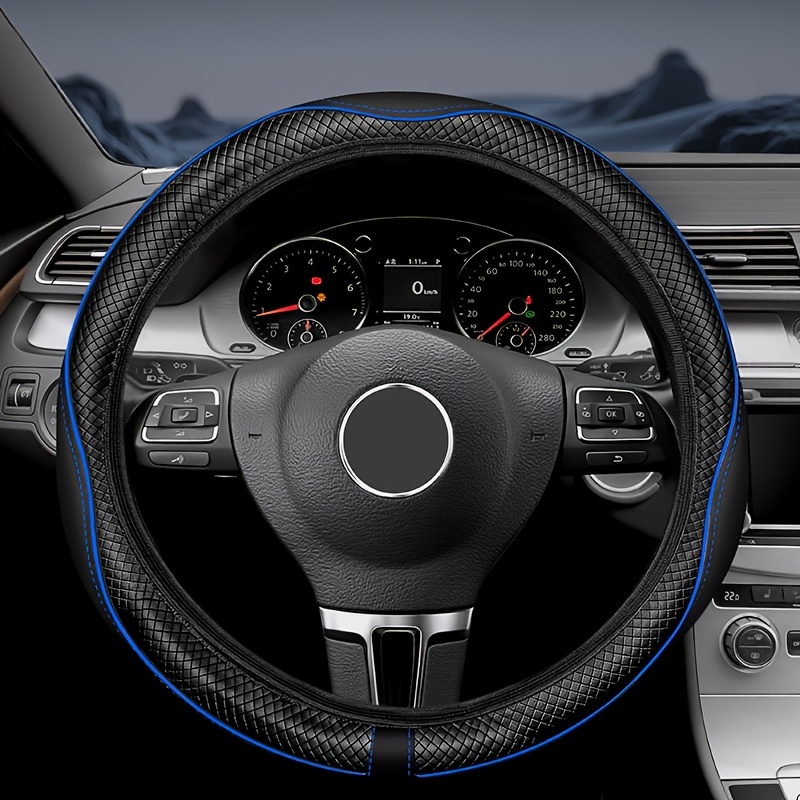 TEMU 1 set Coprivolante auto con colorate in , confortevole, resistente all'usura e antiscivolo, senza anello interno, copri freno a , coprivite da