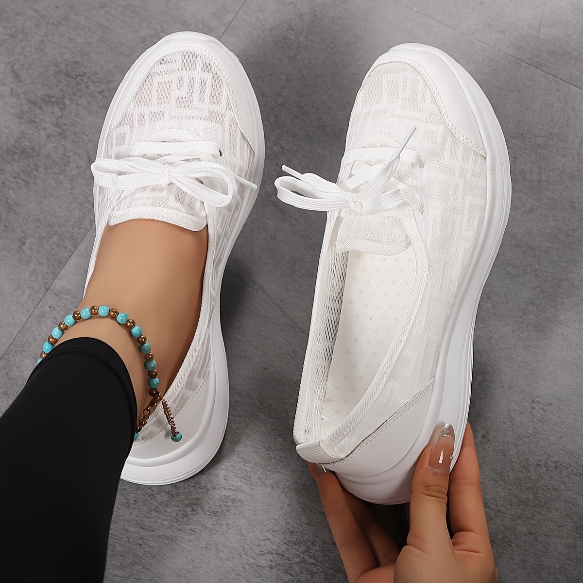 zapatos mujer talla 35 42 zapatillas malla sin Temu Spain
