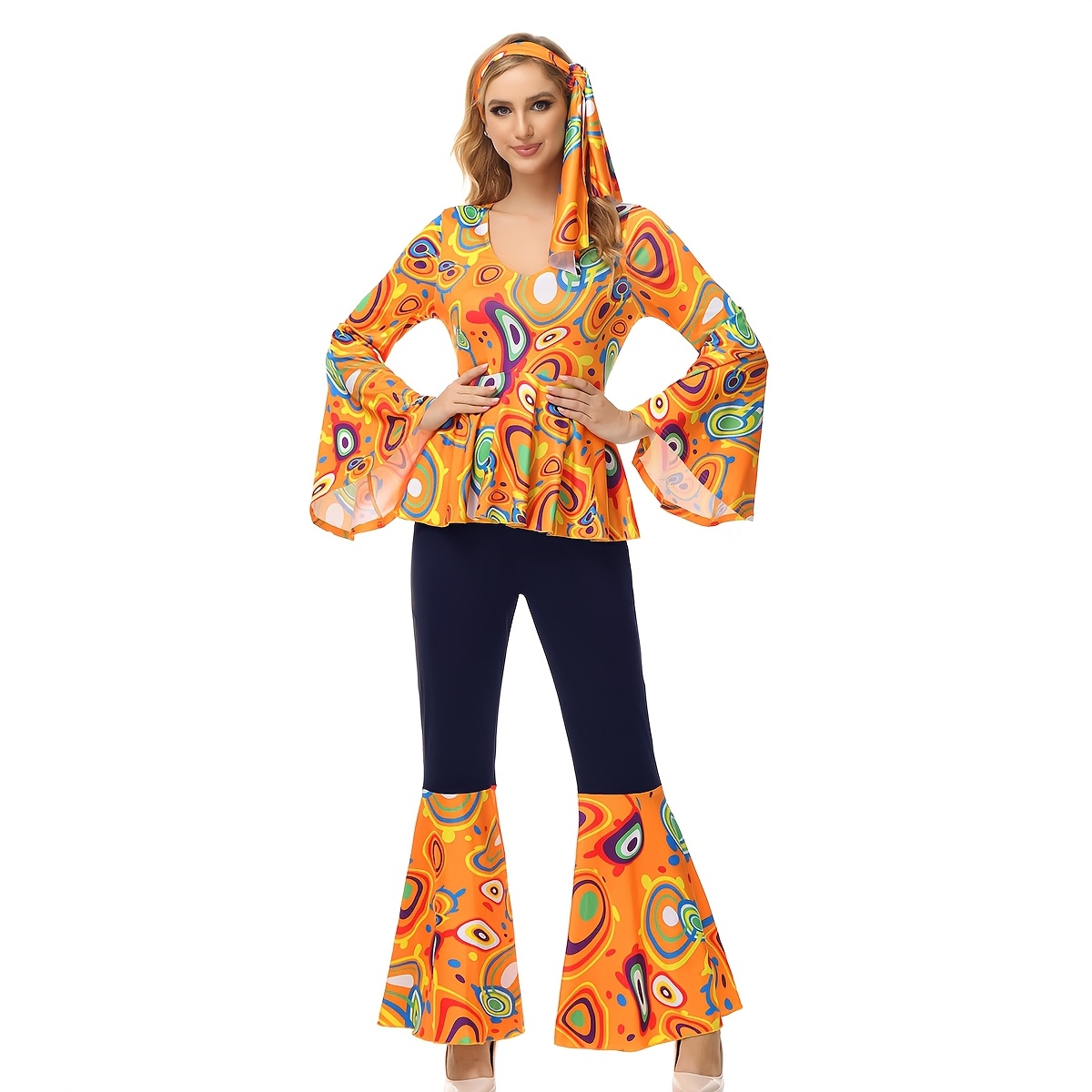 Retro Style 70 Disco Outfit Style Retro Costume 70's Retro