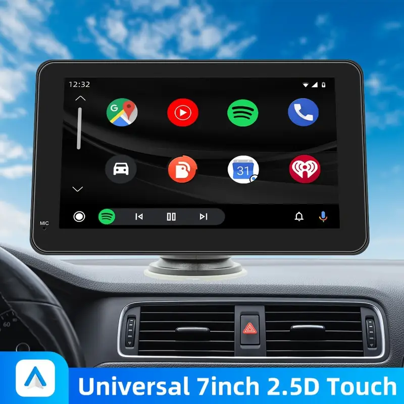 Car Stereo Portable Wireless 7touch Screen Android Auto - Temu