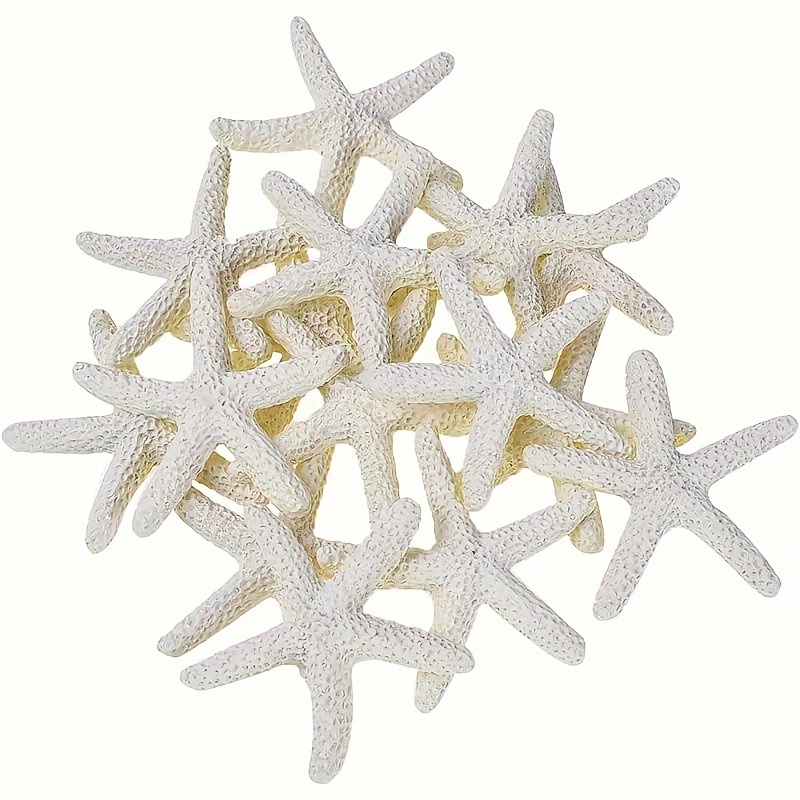 

10pcs Starfish For Jewelry Making, Diy Decoration, Starfish Pendants For Wedding, Decor Accessories,diy ,jewelry , Accessories