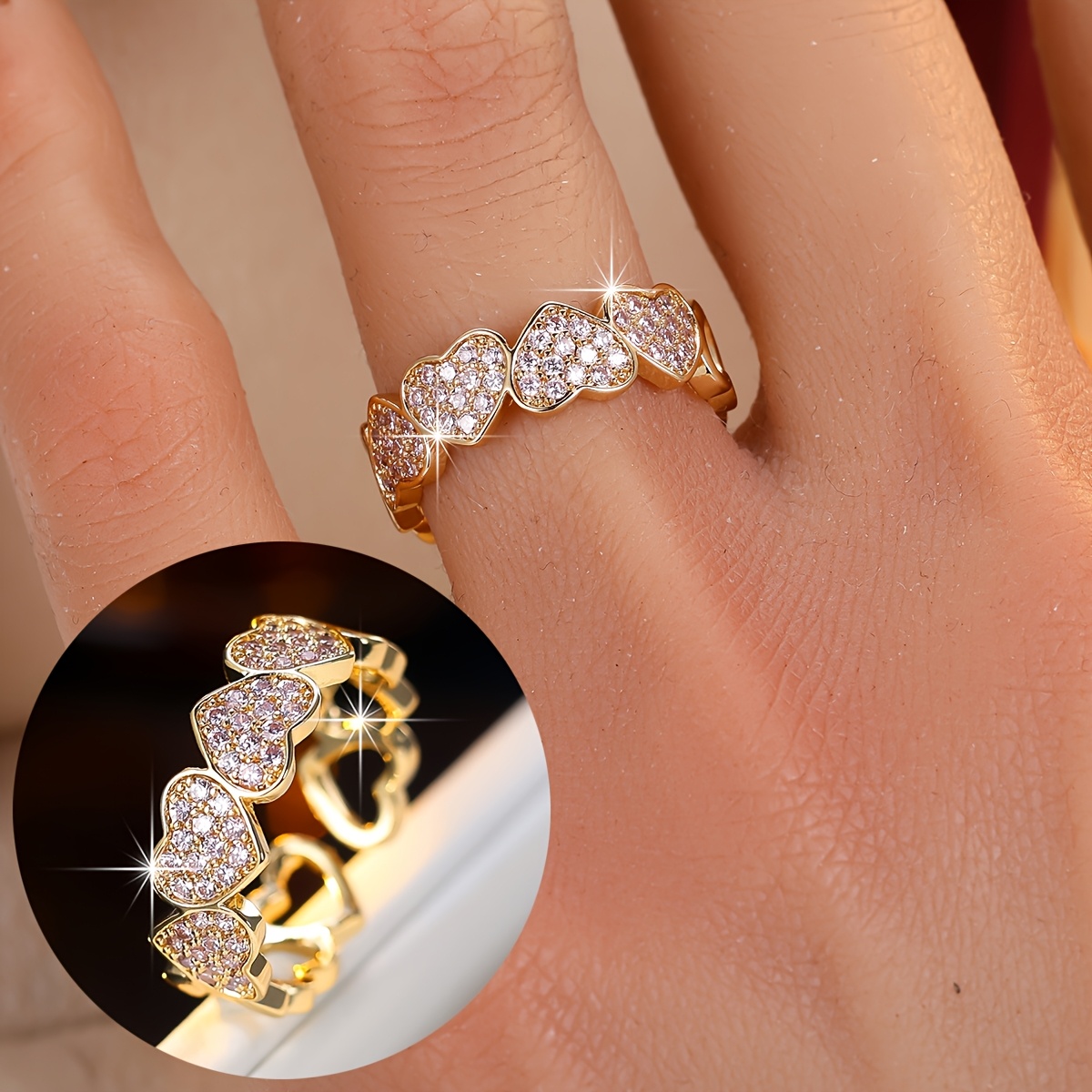 Delicate Ring with Unique Charm Perfect for Index Finger