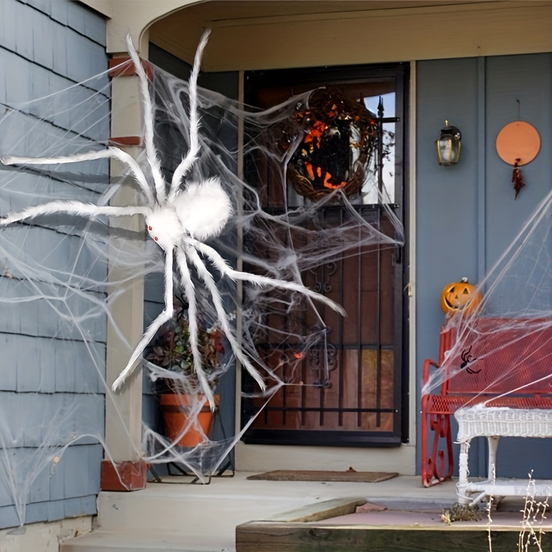 

2pcs Spider Decorations - Decor For Halloween Haunted & , No , To , , And -