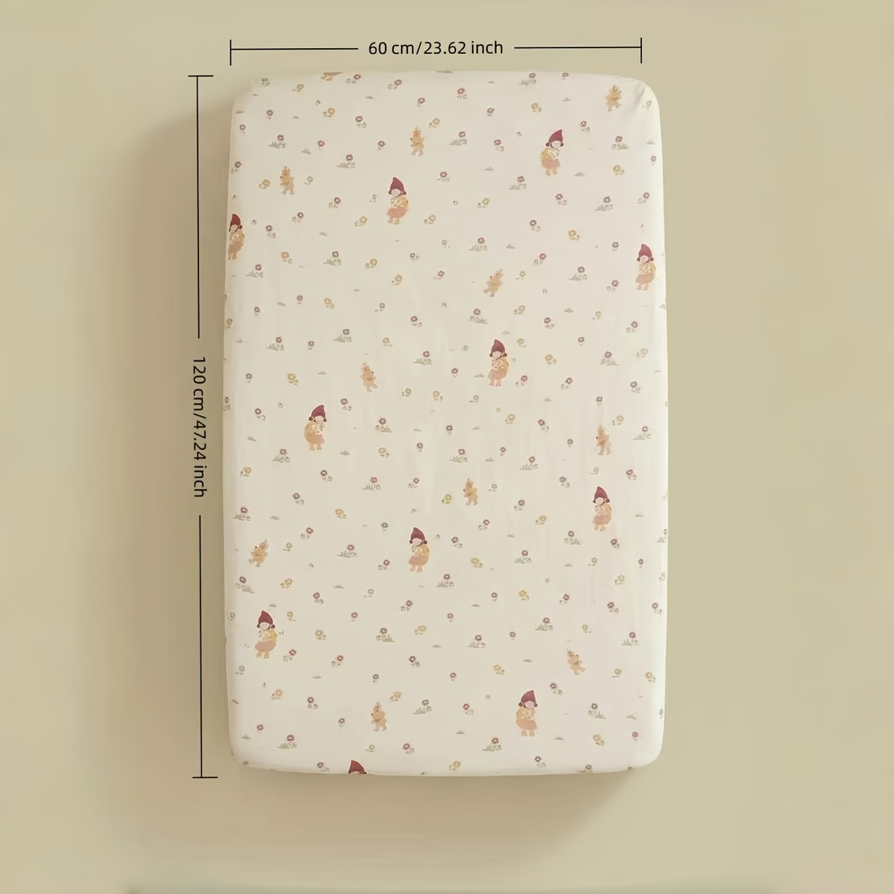 Soft Breathable Children's Fitted Sheet, Machine Washable