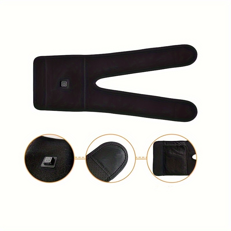 1pc Heated Knee Wrap with Electric Massage for Men And Women - Relaxing Leg Care And Warmth