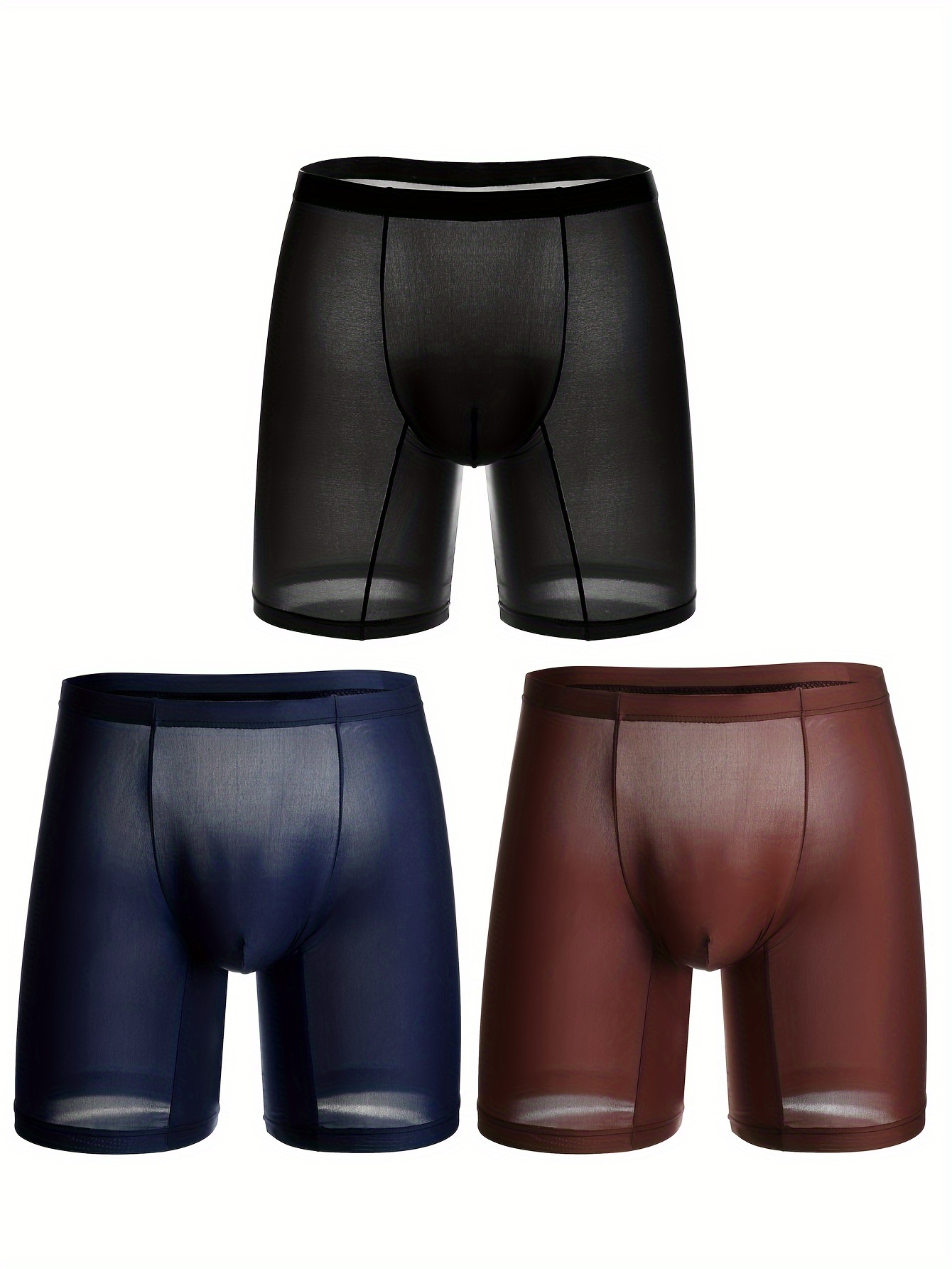 Hello Ice Unterwäsche Herren - Kühlende Boxershorts Aus Eisseide 4er/6er Pack
