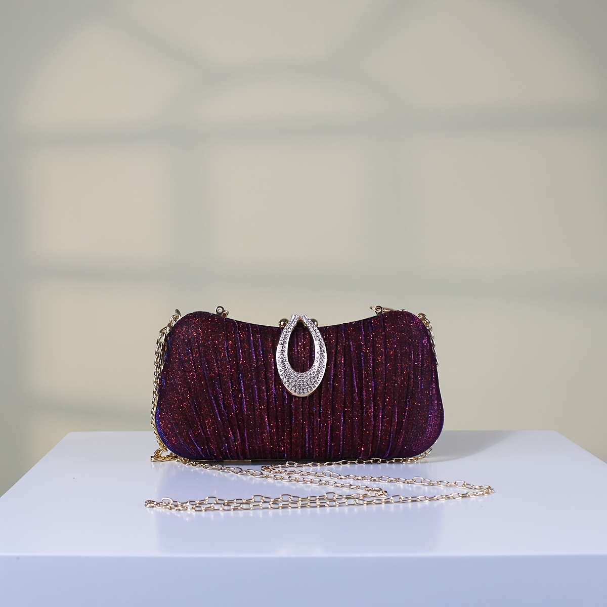 new sparkling evening bag exquisite luxurious a high end Temu