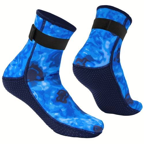 of 3mm camouflage neoprene socks water socks diving socks anti slip diving socks swimming surfing diving