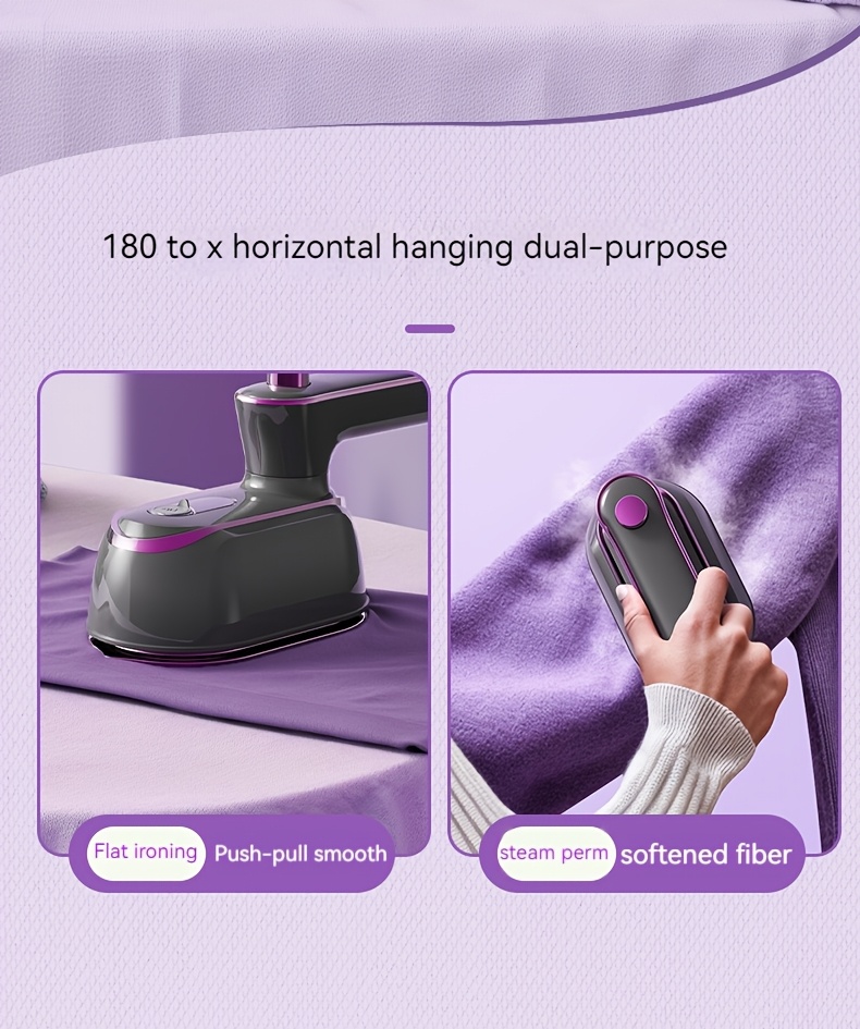 1000w steam electric iron 60ml garment steamer high power handheld garment steamer fast heating compact folding travel iron eu plug Product details 6