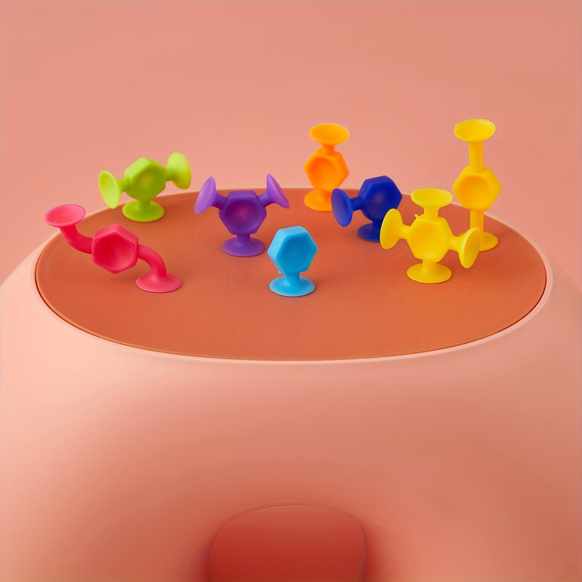 48pcs Suction Cup Building Blocks Educational Toys