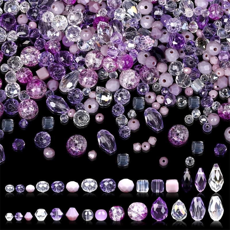 1200pcs Colorful Beads Set for Bracelet Jewelry Making