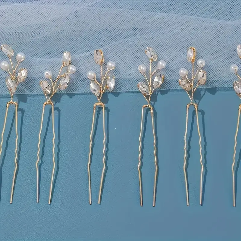 fashion   crystal hairpin clip for women party bridal wedding hair accessories jewelry hair clip pin gift Product details 4