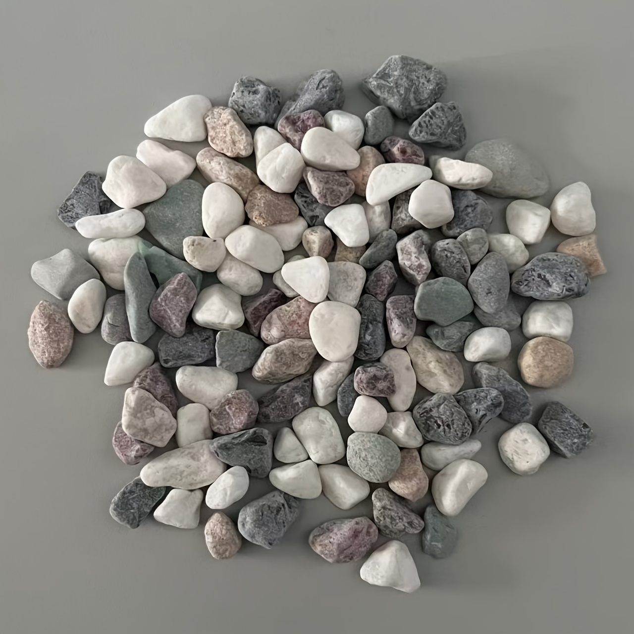 TEMU Pierres de de couleur mélangée de haute qualité 160G, décorative polyvalente, de base de paysage pour aquarium et aquarium, résistante à l' et
