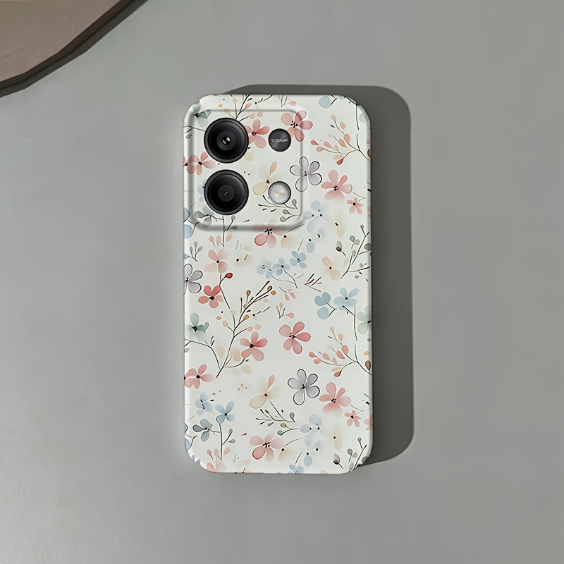 TEMU Phone Case - Compatible With For Redmi Note14/14pro/14pro /note15/note15pro/note15pro /14c4g/13c5g/13, Hard Phone Cover, Watercolor , Elegant ,