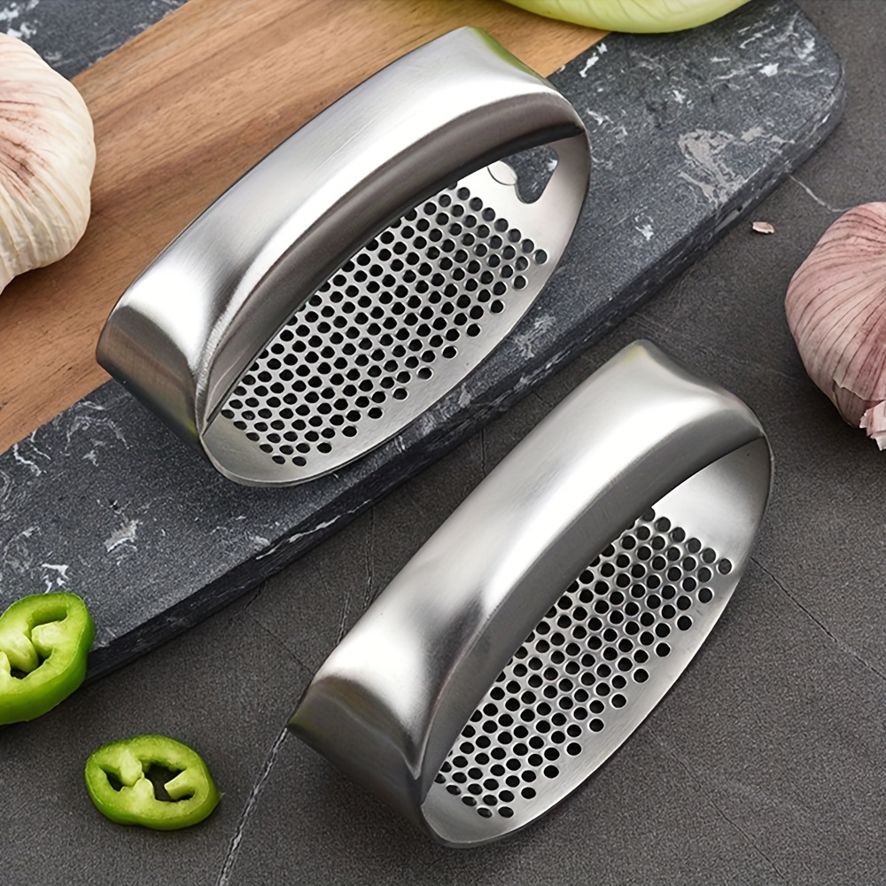 Stainless Steel Garlic Press Heavy Duty Garlic