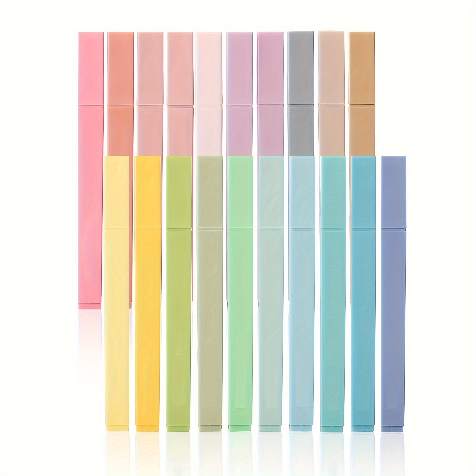 

Funfull 20pcs Tip Highlighters, No , Assorted , Aesthetic Markers For Christmas Gifts