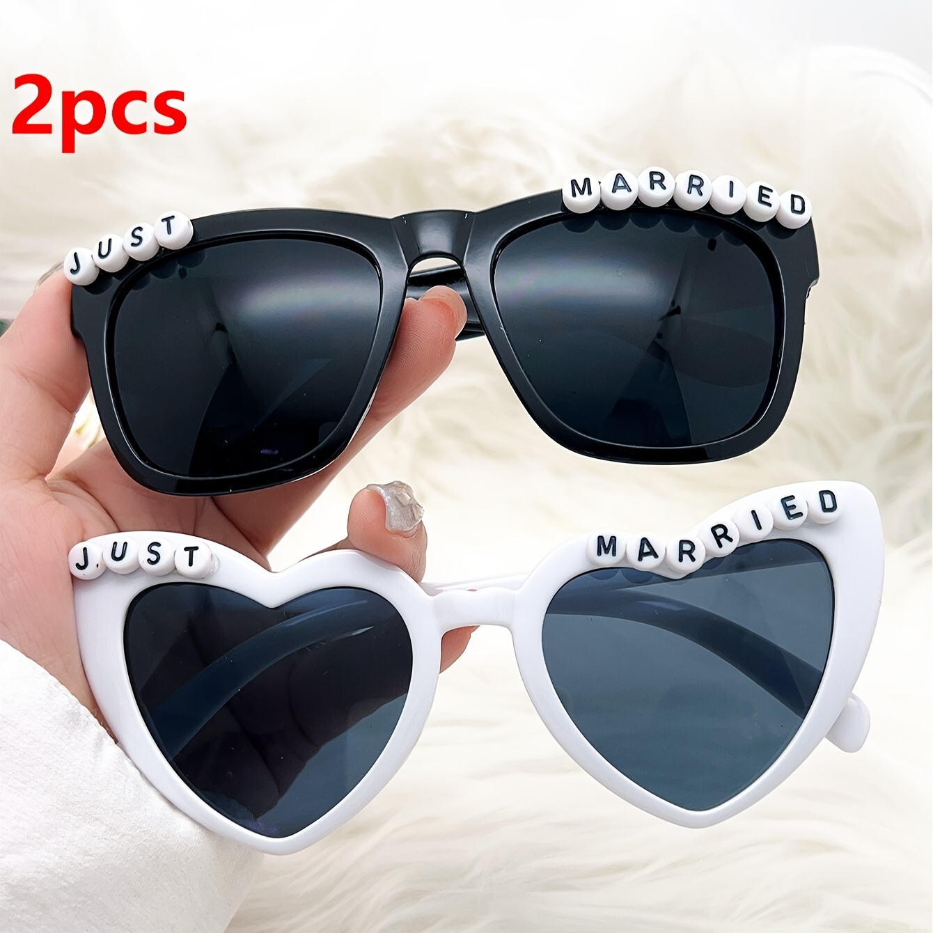 

Combination Set Of Wedding Fashion Glasses For Men And Women, Used As A Proposal And Wedding Gift