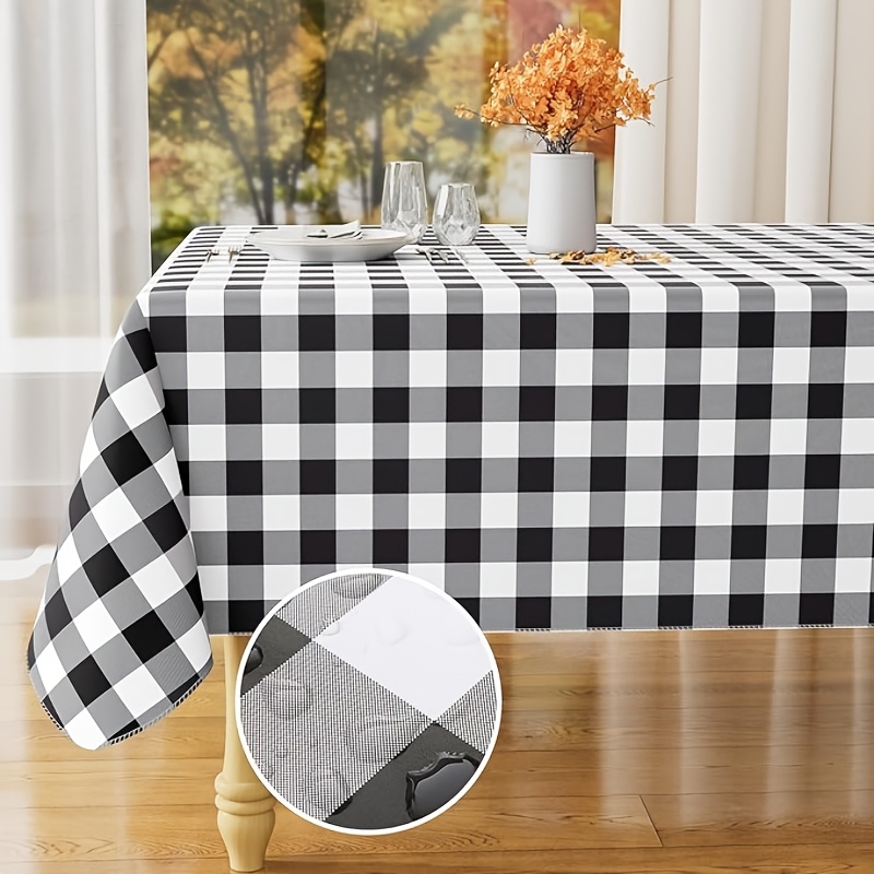 vinyl fitted table covers sold on Temu Australia