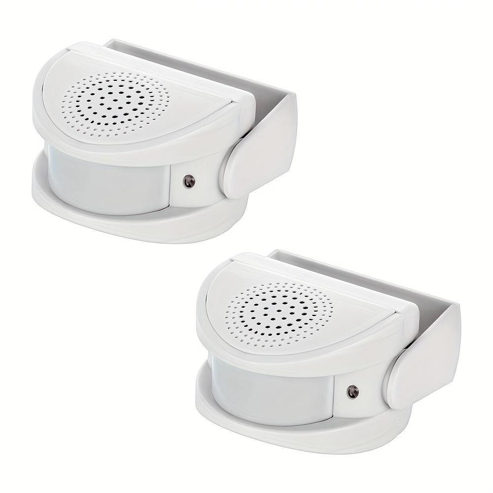 TEMU Infrared-enabled Doorbell, Welcome Doorbell, Motion Detector, Adjustable Volume, Alarm/ringtone/welcome Doorbell, , Suitable For Home And Store