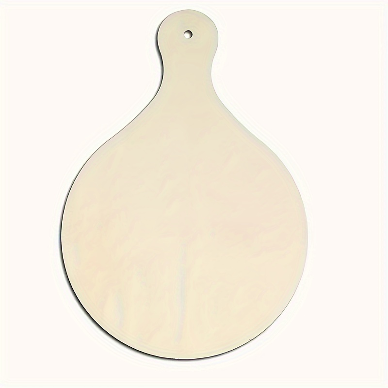 3 Mini Wooden Cutting Boards with Handles for Home Kitchen Dining Tables, DIY Painting and Doodling Decorative Wood Slices, Wooden Placemats for Weddings, Christmas, Family Parties, and Birthday Decorations