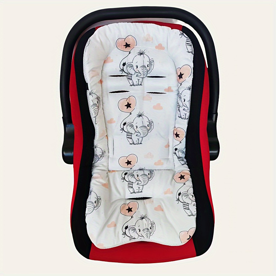 

Reversible Car Seat Pad - Breathable, Comfortable Cushion For High Chairs & Strollers, Car Seat For