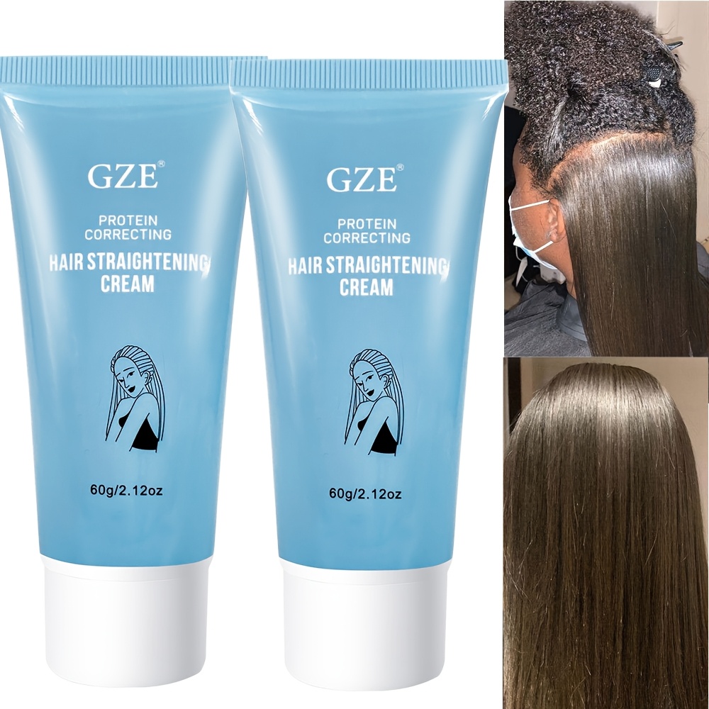 Natural Hair Temporary Hair Straightening Gel Vegan Keratin Hair