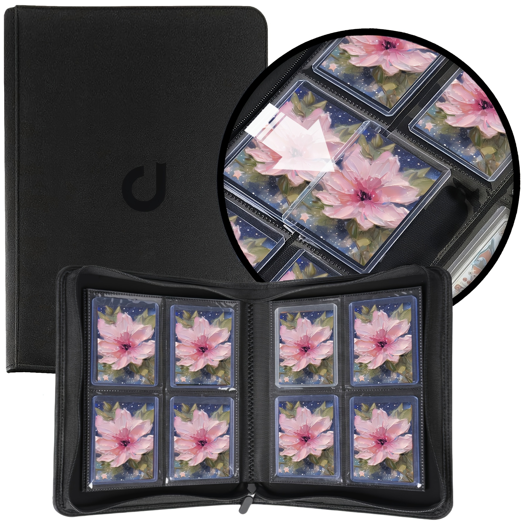 card binders and sleeves 9-Pocket Card Binder for ECLIPSE Easy Shuffle Protector Sleeves